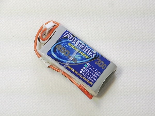 Buy 11.1V 450mAh 3S 30C LiPo Battery With JST Plug For Micro RC Airplane at wholesale prices
