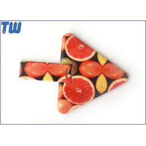 Custom Printing Plastic Triangle Twister 2GB Thumbdrives Stick