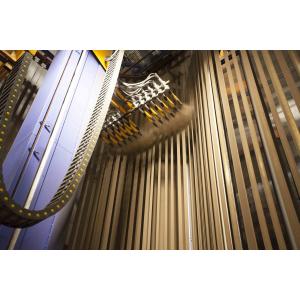 Quality Aluminium Profiles Vertical Electrostatic Full-automatic Spraying Guns Powder Coating Production Line for sale