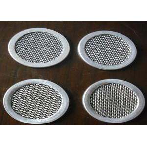 Round 10 Micron Wire Mesh Filter Disc Multiple Shapes For Filter