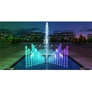 Program Control Water Portable Fountain With LED Lamps