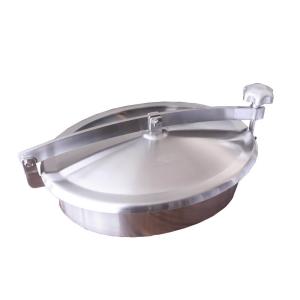 China Ss 304 316 Polished Stainless Steel Access Covers Elliptical Tank Manway on sale