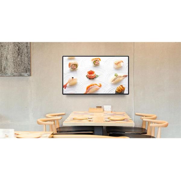 Buy 500 nits 1920x1080 32"-55" Wall Mounted Digital Signage at wholesale prices