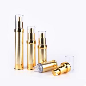 China Plastic Clear Cap Lotion Airless Cosmetic Bottles on sale