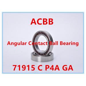 Quality 71915 C P4A GA Angular Contact Ball Bearing for sale