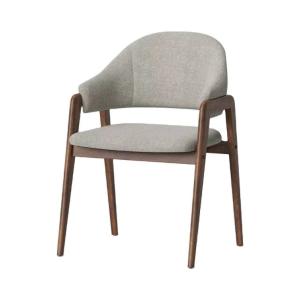 Top Selling Modern Upholstered Dining Chairs in Popular Nature Colors for Hotel