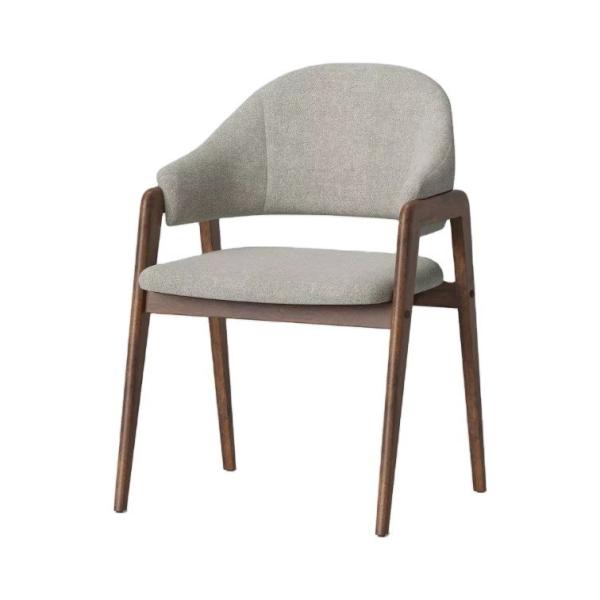 Top Selling Modern Upholstered Dining Chairs in Popular Nature Colors for Hotel