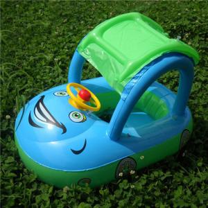 Inflatable Baby Float Seat Boat Tube Ring Car Sun shade Water Swimming Pool