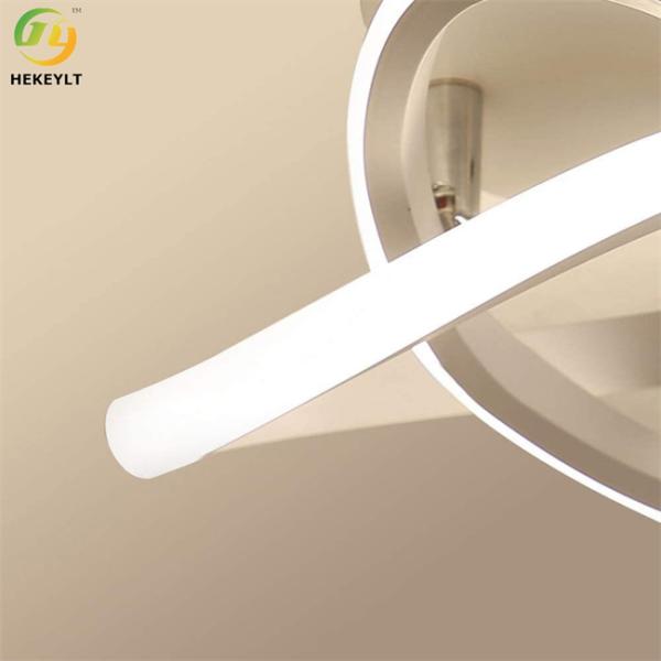 22 Watt Acrylic Led Contemporary Ceiling Light Simple White Color