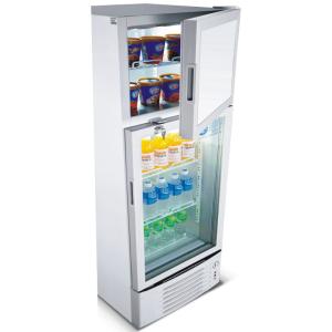 Manual Defrost Beverage Cooler Refrigerator With Semi Fan Cooling System,228L