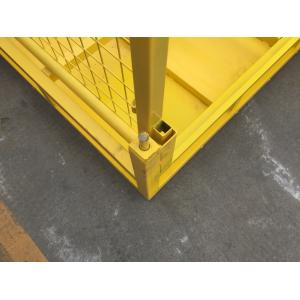 High Visibility Collapsible Wire Container Commercial Wire Mesh Stillage