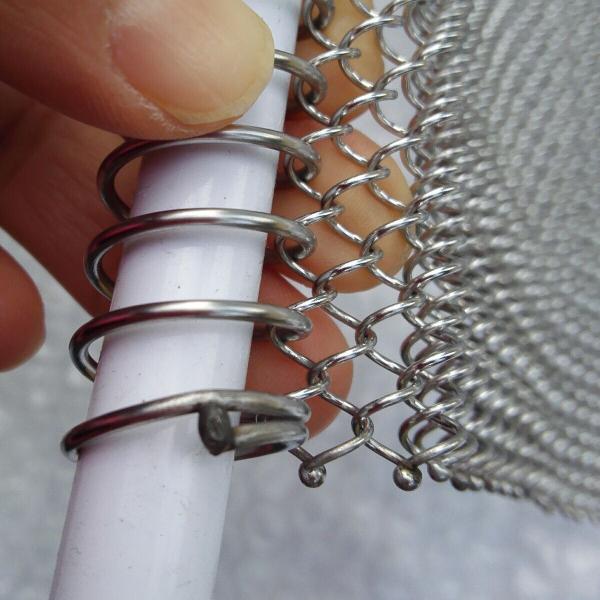 2.8kg/M2 304 Stainless Steel Metal Roller Shutter Building Exterior Wall