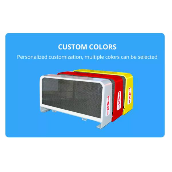 3G 4G Wifi Wireless P2 P2.5 P3 P4 P5 Advertising Car Roof Led Signs Double Sided