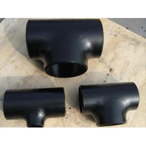 China ASTM A234 WPC Equal Tee Reducing Tee on sale