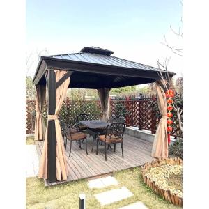 10' x 12' Aluminum and Steel Hardtop Gazebo