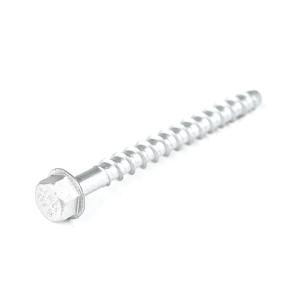 Plain Finish Hexagonal Cement Screws for Concrete Anchoring in Masonry Support