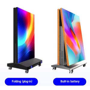 Portable Indoor LED Poster Screen P1.25-P2.5 4K UHD 3840x2160