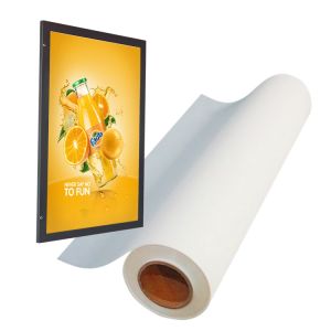 Tear-resistant Instant-dry High Resolution PET Backlit Film for Advertisement
