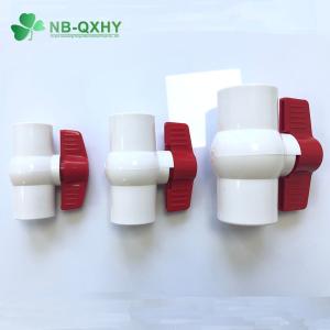 Water Supply High Thickness PVC Ball Valve Offering a Variety of Handle
