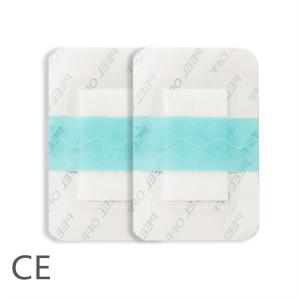 Adhesive Disposable Transparent Film Dressings 10*10cm Antibacterial Antitear