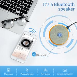 USB Conference Computer Speakers With Microphone With Zoom Teams Skype