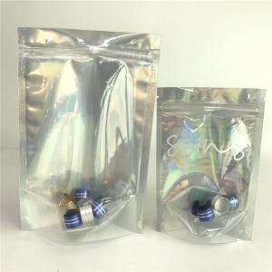 CMYK Color Gravure Printing Cosmetic Holographic Bags