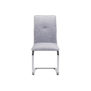 Sturdy Brushed 43cm 94cm 10KGS Stainless Steel Frame Chairs