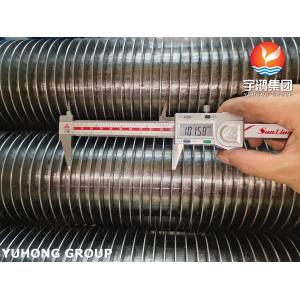 China Alloy Steel Seamless ASME SA335 P22 HFW Fin Tube With 11-13 CR Fin Strip on sale
