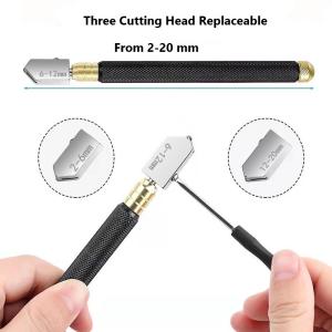 China Efficient and Lightweight Glass Cutter 170mm for Precision Cutting on sale