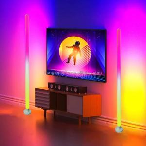 DIY App Control LED Corner Floor Lamp Multi Color Lighting for Bar Bedroom
