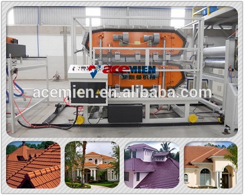 Buy high efficiency pvc pmma roof glazed tile sheet making machine at wholesale prices