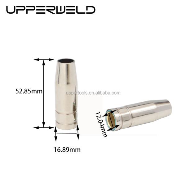 15AK MB15 MIG MAG CO2 Welding Torch Conical Nozzle Shield Cup Gas Nozzle