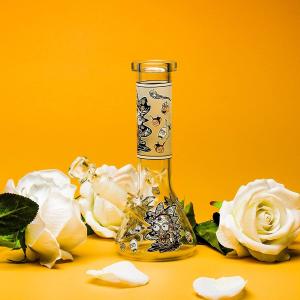 Design Oem Glass Water Pipes 11 Inches Glass Beaker Bongs