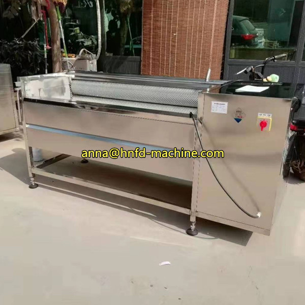 Buy small ginger peeling machine, ginger cleaning machine, potato washing machine at wholesale prices