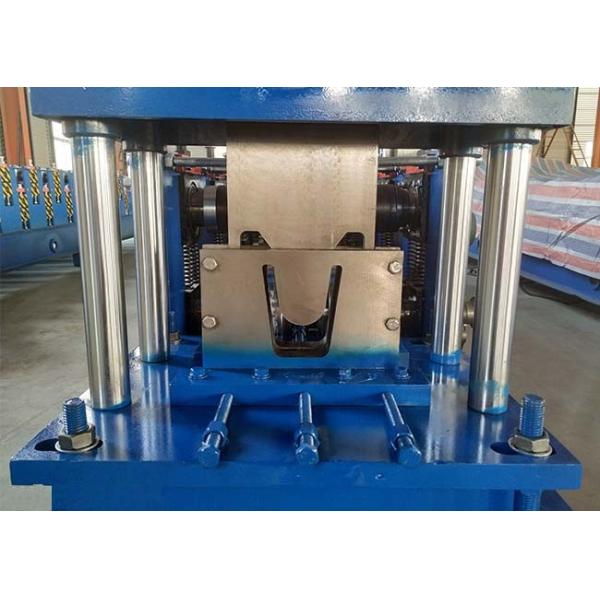 400H Steel Frame U Channel Roll Forming Machine Electric Tension 380V 50Hz 3 Phase