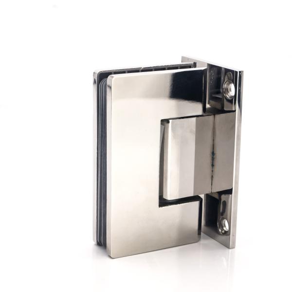 Stainless Steel 304 Hydraulic Hinges for Fixed 8-12mm Glass Shower Door Accessory