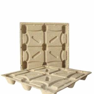 Fumigation Free Molded Wood Pallet Nestable Compressed Wood Pallet