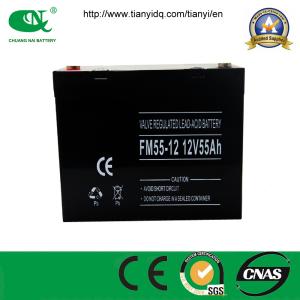 12V55ah Wind Energy Storage Battery Sealed Lead Acid Battery