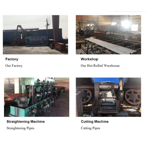 ASTM A53 - 2007 Seamless Steel Pipe Black Round Tube 18 '' Sch 80 Size