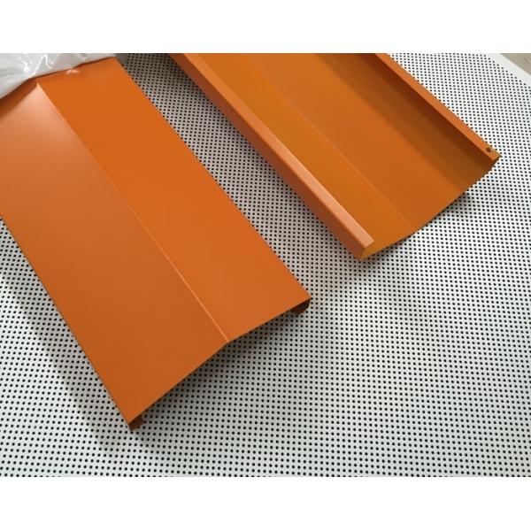 Weather Resistant Powder Coated Aluminum U Shaped Strip Residential Ceiling