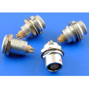 Quality Lemo HGG watertight vacuum tight socket 0B 4pin female connector HGG.0B.304 for sale