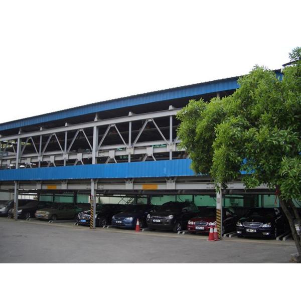 2-6 Levels Puzzle Smart Parking Vehicle Automated Parking Systems Hydraulic Car