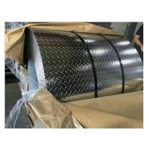 1250/1000mm Zinc Layer 40g/m2 Galvanized Pattern Steel Plate with ISO9001