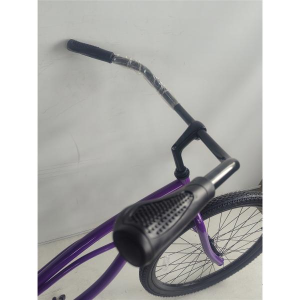 150KG Load Capacity Women's Cruiser Bike Single Speed Urban Lady Beach Bike 26 Inch