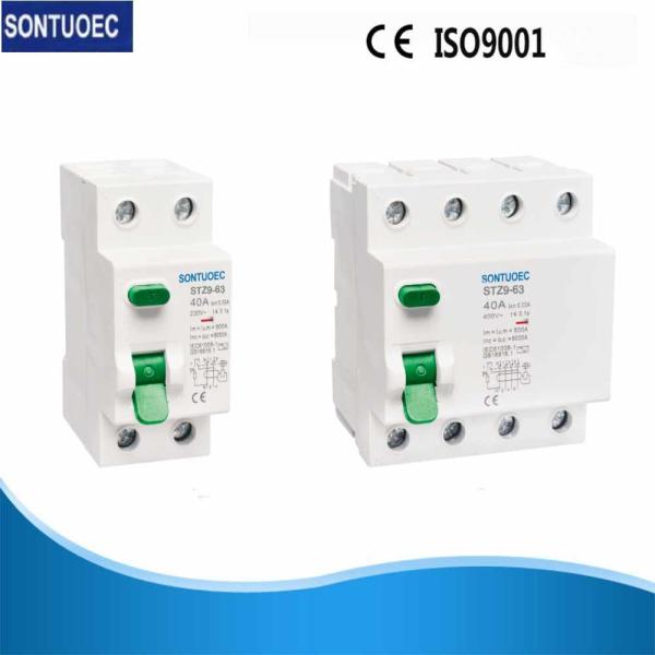 Buy Plastic PA66 RCCB Earth Leakage Circuit Breaker 63A 4 Pole at wholesale prices