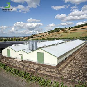 Cheap Agricultural Steel Structure Prefabricated Poultry Chicken Broiler Layer