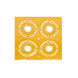 Polymide Base 0.5mm Thickness Customized Multilayer Flex PCB