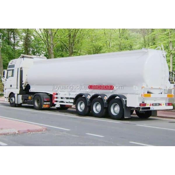 24v Electrical System Semi-Trailer lng road tanker truck for petro delivery in Dubai