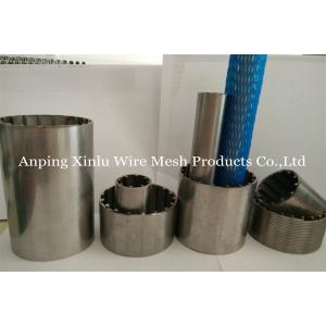 Wastewater Treatment Wedge Wire Johnson Screen Pipe Diameter 16"