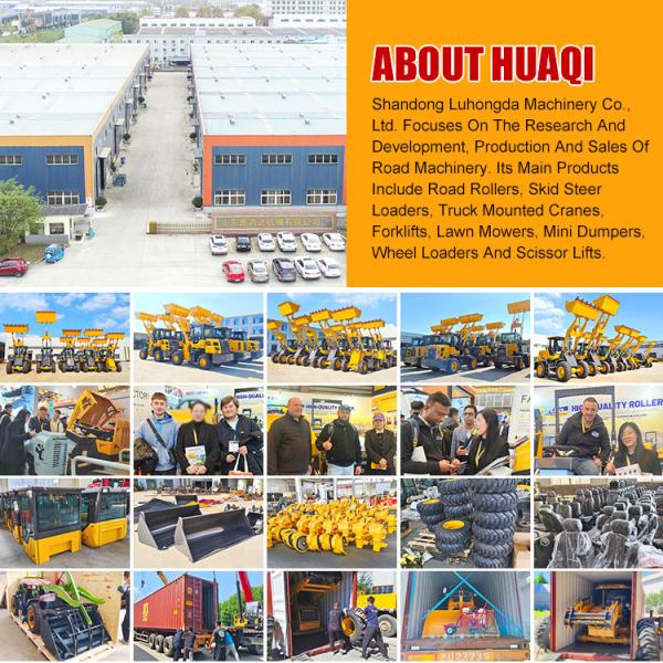 Small Front End Loader CE/EPA 1Ton 1.2t 1.5t 2t 2.5Ton Compact Multifunctionality Diesel Bucket Wheel Loader for Sale